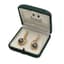 14K YELLOW GOLD AND TAHITI PEARL PENDANT EARRINGS