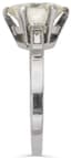 3.45 CT. DIAMOND IN PLATINUM RING (WITH CERTIFICATE)