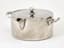 LARGE SILVER SAUCE POT WITH LID FOR HOT SAUCES
Russia, St. Petersburg, maker’s mark presumable Semen Pavlovich Pavlov, 1899-1908