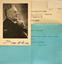 SVEN HEDIN (1865-1952)
Portrait postcard photo with double signature and autograph letter on reverse, typed letter and envelope.