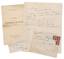 Kuprin Alexander (1870-1938)
A handwritten letter with an envelope dated January 25, 1924, addressed to Tatyana Aleksinskaya; 26.5 x 20.7 cm. Kuprin’...