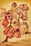 NATALIA GONCHAROVA (1881-1962)
Costume design of Magi for the Léonide Massine’s ballet ‘Liturgy’