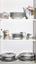 SITE COROT ‘ALICE’ TABLE SERVICE IN PORCELAIN OF LIMOGES, 55 pieces