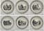 SIX CHOISY-LE-ROI FAIENCE PLATES FEATURING HEROES OF NAPOLEONIC WARS
The Choisy-le-Roi earthenware factory, France, circa 1820s