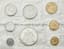 LOT OF COINS 'FLEUR DE COIN MONNAIE DE PARIS', 1970