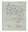 GEORGE GROSZ (1893-1959)
Autograph letter with signature of the German artist.