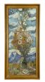 DAVID BURLIUK (1884-1956)
Bouquet of flowers with a mountain landscape