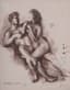 Pavel Tchelitchew (1898-1957)
Two seated nude figures