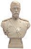 MARK ANTOKOLSKY (1843–1902)
Portrait bust of Emperor Nicholas II