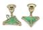 SILVER PAIRED BEDSIDE CANDLESTICKS
DECORATED WITH MALACHITE AND ENGRAVED WITH THE MONOGRAM «НЯ».