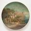 PORCELAIN PLATE ‘CASTLE IN SORRENTO, GULF OF NAPLES’