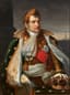 ANDREA APPIANI (1754- 1817), ATTRIBUTED TO
Portrait of Napoleon, King of Italy, in front of Milan Cathedral