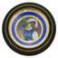Porcelain decorative plate with a female portrait in a wooden frame.
The Imperial porcelain factory, Russia, Saint Petersburg, 1825-55.