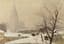 NINA STENSHINSKAYA (1901-1988)
View of the Ministry of Foreign Affairs Moscow