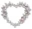 ‘HEART’ SILVER AND ZIRCONIUM PENDANT