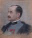 PIERRE CARRIER-BELLEUSE (1851-1932)
The portrait of a French officer with the order of the Legion of Honor and the Russian order of St. Anna