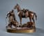 NIKOLAI LIEBERICH (1828-1883)
CAST BY C.F. WOERFFEL
Fox hunt