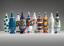 ALESSANDRO MENDINI (B. 1931)
Collection of ten «100% Make up» vases with lid, 1992
first edition
