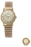 *SET OF TWO 18K GOLD WATCHES, 1960s