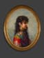 ALEXEI HARLAMOFF (1840-1925)
Portrait of a young gypsy girl