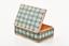 VERMEIL AND ENAMEL RECTANGULAR BOX, 19th CENTURY, LOUIS XVI STYLE