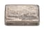 RUSSIAN SILVER SNUFF BOX WITH VIEW OF A CATHEDRAL
Moscow, 19th century