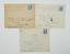 MARIE LAURENCIN (1883-1956)
Three autograph letters signed, in French, to Jean Denoël. 1952.