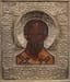 ICON ‘ST. NICHOLAS’ IN SILVER OKLAD
Russia, second half of 16th century