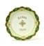 LARGE PORCELAIN DISH «BREAD AND SALT» WITH A FIGURED EDGE DECORATED WITH GILDED WREATHS AND CARTOUCHES WITH FLORAL DECOR.
M. S. Kuznetsov,Russia, Moscow, early 20th century