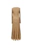 CHANEL BY KARL LAGERFELD METIERS D'ART 'PARIS IN ROME' 2015/2016 (Passage 53)
Gold long dress