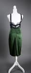ROBERTO CAVALLI
Green sleeveless silk lace dress