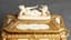 JEAN-PIERRE ALEXANDRE TAHAN (1813-1892)
Jewellery box in chased and gilt bronze decorated with carved and engraved bone, with interior lined with beige fabric.