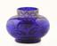 BLUE ART NOUVEAU VASE