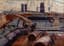 DMITRY KONSTANTINOVICH GRIBOK (1931-2013)
Industrial landscape with chimneys