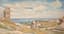 KONSTANTIN BOGAEVSKY (1872-1943)
Ancient Genoese fortress in Feodosia, Crimea, 1935