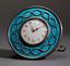 FABERGÉ SILVER AND ENAMEL TIMEPIECE, ST. PETERSBURG, CIRCA 1900
