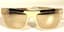 DOLCE & GABBANA
GOLD PLATED MIRRORED SUNGLASSES, LIMLITED EDITION
