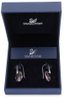 SWAROVSKI THREE PAIRS OF CRYSTAL DROP EARRINGS