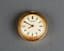 CARTIER GOLD PLATED DESK /ALARM CLOCK, 1970-1980s