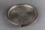 EDWARD HUTTON ROUND SILVER FOOTED SERVING TRAY, 1882