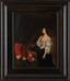 Frans VAN MIERIS, the Elder (1635- 1681) (Follower of)
Femme au miroir