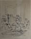 VLADIMIR BEKHTEEV (VLADIMIR VON BECHTEJEFF) (1878-1971)
Double-sided drawing: Illustration for Daphnis and Chloe