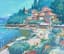 MARTIN LINDENAU (B.1948)
Lake Como, Porto Riva Grande