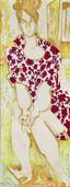 Naum TSEITLIN (1909-1997)
Woman in a red floral dress, sitting