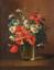 CLEMENT PETIT, LATE XIX-EARLY XX CENTURY
Flower composition, two paintings