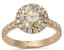 2CT. FANCY BROWN/YELLOW DIAMOND AND 18K YELLOW GOLD RING