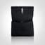 CARTIER PARIS
ART DECO BLACK SUEDE EVENING CLUTCH WITH JADE AND LAPIS LAZULI OPENING CLASP, CIRCA 1930
