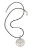 ART DECO PENDENTIF EN PLATINE ET DIAMANTS, VERS 1925