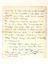 EUGÈNE AUGUSTE YSAYE (1858-1931)
Autograph Letter Signed to a «Dear Mr. Knight».