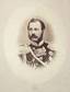 Portrait of Emperor Alexander II. Circa 1870. Photography by Joseph Albert, Munich. 26,8 х 35